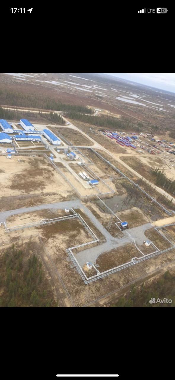 Аэрофотосъемка вахтового жилого комплекса и инфраструктуры